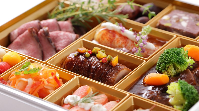 季節の食材を使ったシェフのフレンチ料理